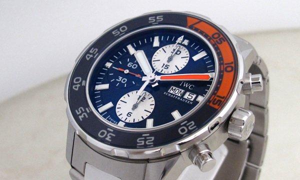 IWC アクアタイマー クロノ IW376703 ステンレス ブルー